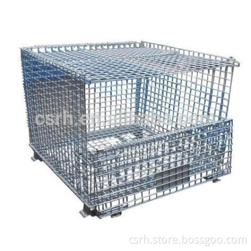 Wire Container With Top Cap